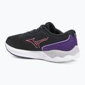 Scarpe da corsa da donna Mizuno Wave Revolt 3 nero/camelia rose/viola indaco 3