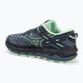 Scarpe da corsa uomo Mizuno Wave Mujin 10 vintage indigo/neo mint/india ink 3