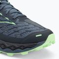 Scarpe da corsa uomo Mizuno Wave Mujin 10 vintage indigo/neo mint/india ink 7