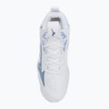 Scarpe da pallavolo Mizuno Wave Momentum 3 Mid bianche/blu bellwether/blu belair 5