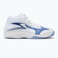 Scarpa da pallavolo Mizuno Thunder Blade Z Mid bianco/blu scuro/blu scuro 2