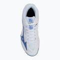 Scarpa da pallavolo Mizuno Thunder Blade Z Mid bianco/blu scuro/blu scuro 5