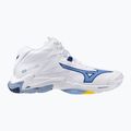 Mizuno Wave Lightning Z8 Mid scarpe da pallavolo bianco/blu/bel air blue 8