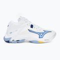 Mizuno Wave Lightning Z8 Mid scarpe da pallavolo bianco/blu/bel air blue 2