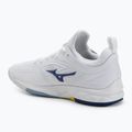 Scarpe da pallavolo Mizuno Wave Luminous 3 bianche/blu bellwether/belairblu 3