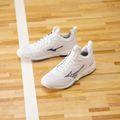 Scarpe da pallavolo Mizuno Wave Luminous 3 bianche/blu bellwether/belairblu 13