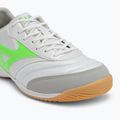 Scarpe da calcio da uomo Mizuno Morelia Sala Pro IN bianco/verde neon/argento galassia 7
