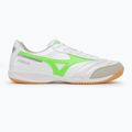 Mizuno Morelia Sala Elite IN scarpe da calcio da uomo bianco/verde neon/argento galassia 2