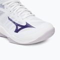 Scarpe da pallavolo Mizuno Wave Dimension bianco/viola indaco/rosa camelia 7
