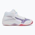 Scarpe da pallavolo da donna Mizuno Thunder Blade Z Mid bianco/viola indaco/camellaros 2