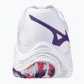 Scarpe da pallavolo donna Mizuno Wave Lightning Z8 bianche/viola indaco/camelliaros 10