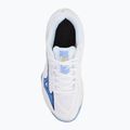 Scarpe da pallavolo per bambini Mizuno Lightning Star Z7 bianco/blu/bel air blue 5