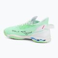 Mizuno Wave Mirage 5 neo scarpe menta/nero/blu di frontiera 3