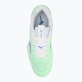 Mizuno Wave Stealth 6 scarpe neo menta/nero/blu di frontiera 5