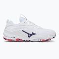 Scarpe da pallamano Mizuno Wav Stealth Neo 2 white/violet indigo/camellia rose 2