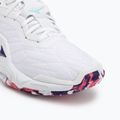 Scarpe da pallamano Mizuno Wav Stealth Neo 2 white/violet indigo/camellia rose 7