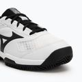 Scarpe da tennis da uomo Mizuno Break Shot 5 CC bianco/nero/nebbia di porto 7