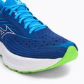Scarpe da corsa da uomo Mizuno Wave Skyrise 6 reflex blu c/bianco/blu pace 7