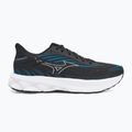 Scarpe da corsa uomo Mizuno Wave Skyrise 6 nero/bianco/blu ritmo 2