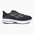 Scarpe da corsa da uomo Mizuno Wave Inspire 21 nero/argento/grigio metallico 2