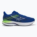 Scarpe da corsa da uomo Mizuno Wave Inspire 21 reflex blu c/bianco/geco verde 2
