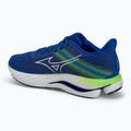 Scarpe da corsa da uomo Mizuno Wave Inspire 21 reflex blu c/bianco/geco verde 3