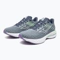 Scarpe da corsa da donna Mizuno Wave Inspire 21 tradewinds/white/neo mint 8
