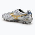 Scarpe da calcio Mizuno Morelia Dna Japan Md da uomo galaxy argento/oro/oro 3