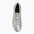 Scarpe da calcio Mizuno Morelia Dna Japan Md da uomo galaxy argento/oro/oro 5