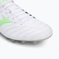 Scarpe da calcio Mizuno Monarcida Neo III Pro Md bianco/verde neon da uomo 7