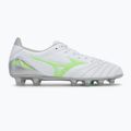 Scarpe da calcio uomo Mizuno Morelia Neo IV Pro Md bianco/verde neon/grigio freddo 3c 2