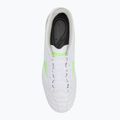 Scarpe da calcio uomo Mizuno Morelia Neo IV Pro Md bianco/verde neon/grigio freddo 3c 5