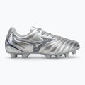 Scarpe da calcio per bambini Mizuno Monarcida Neo III Select Jr Md galaxy silver/8605 c/gold 2
