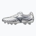 Scarpe da calcio per bambini Mizuno Monarcida Neo III Select Jr Md galaxy silver/8605 c/gold