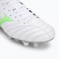 Scarpe da calcio uomo Mizuno Morelia Neo IV Pro Mix bianco/verde neon/grigio freddo 3c 7
