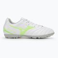 Mizuno Monarcida Neo III Select AS scarpe da calcio da uomo bianco/verde neon 2