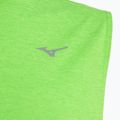 Canotta da running da uomo Mizuno Impulse Core senza maniche verde geco 3