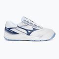 Mizuno Cyclone Speed 5 scarpe da pallavolo bianco/bellwether blu/bel air blu 2