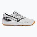 Scarpe da pallavolo Mizuno Cyclone Speed 5 bianco/nero/camoscio 2