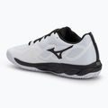 Scarpe da tennis da uomo Mizuno Wave Enforce Court CC bianco/nero/ferrovia 3