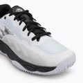 Scarpe da tennis da uomo Mizuno Wave Enforce Court CC bianco/nero/ferrovia 7