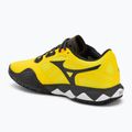 Mizuno Wave Enforce Tour 2 scarpa da paddle giallo vibrante/nero/nero sabbia 3