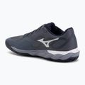 Mizuno Wave Enforce Court CC scarpe da tennis odissea grigio/bianco/blu granito 3