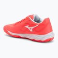 Scarpe da tennis da donna Mizuno Wave Enforce Court CC W calypso coral/white/barely pink 3