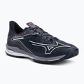 Mizuno Wave Exceed Tour 6 CC scarpe da tennis odissea grigio/bianco/blu granito