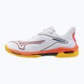 Mizuno Wave Exceed Tour 6 CC scarpe da tennis bianco/blu baritono/corallo 2