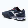 Mizuno Wave Enforce Tour 2 CC scarpe da tennis odissea grigio/bianco/blu granito 3