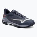 Mizuno Wave Exceed Court CC scarpe da tennis odissea grigio/bianco/blu granito
