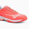 Scarpe da tennis da donna Mizuno Wave Exceed Court CC W calypso coral/white/barely pink 7