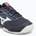 Mizuno Break Shot 5 CC scarpe da tennis odissea grigio / bianco / blu granito 7